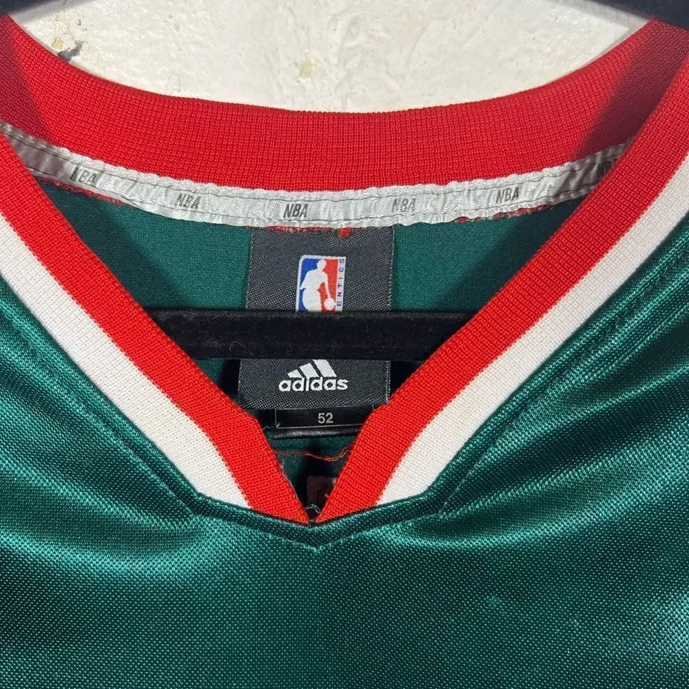 Adidas Milwaukee Bucks Jersey Brandon Jennings Swingman